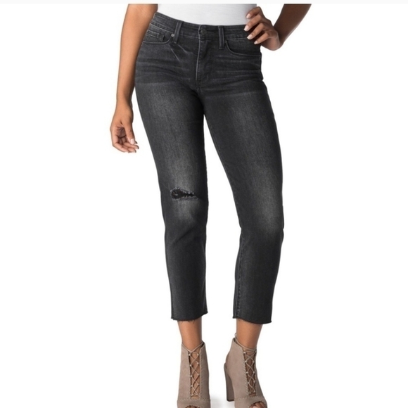 Levi's Strauss Signature High Rise Ankle Slim Size 32 Size 14 - Picture 1 of 10